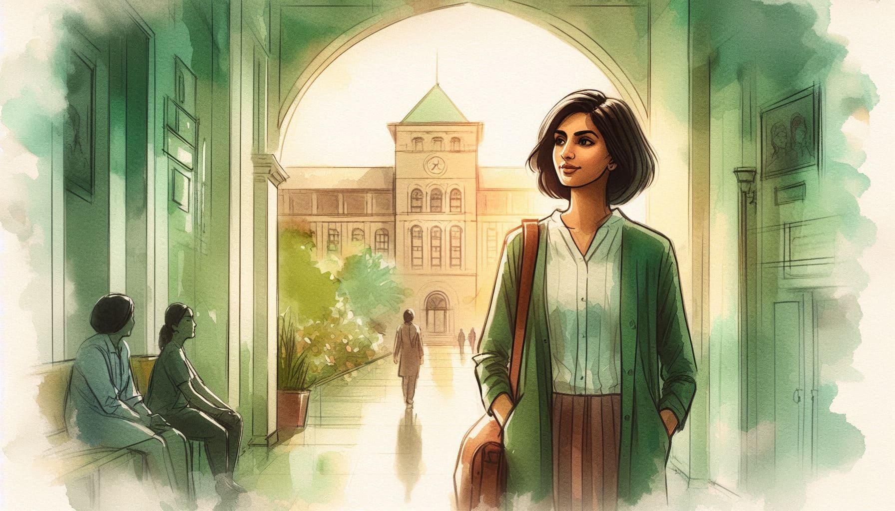 (3/5) En Route to Countless Smiles: The Professor Friend in the Campus!