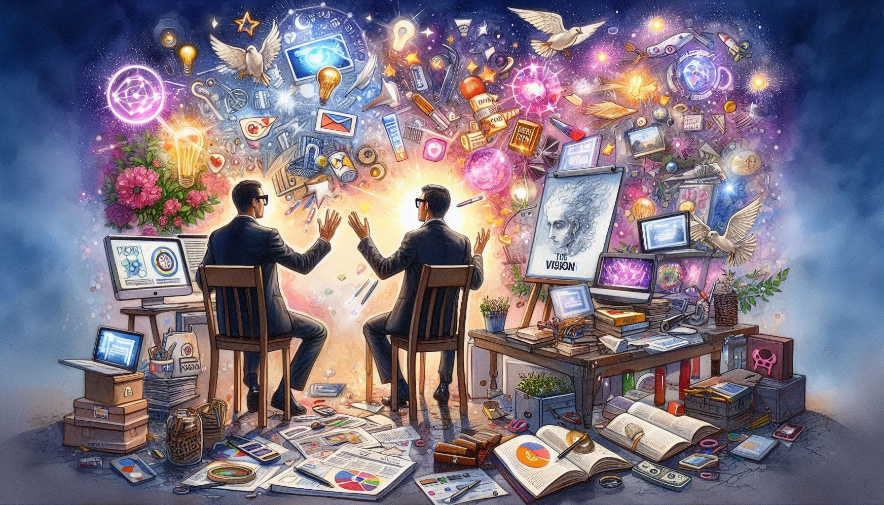 Lost in Glamour, Blinded to Vision