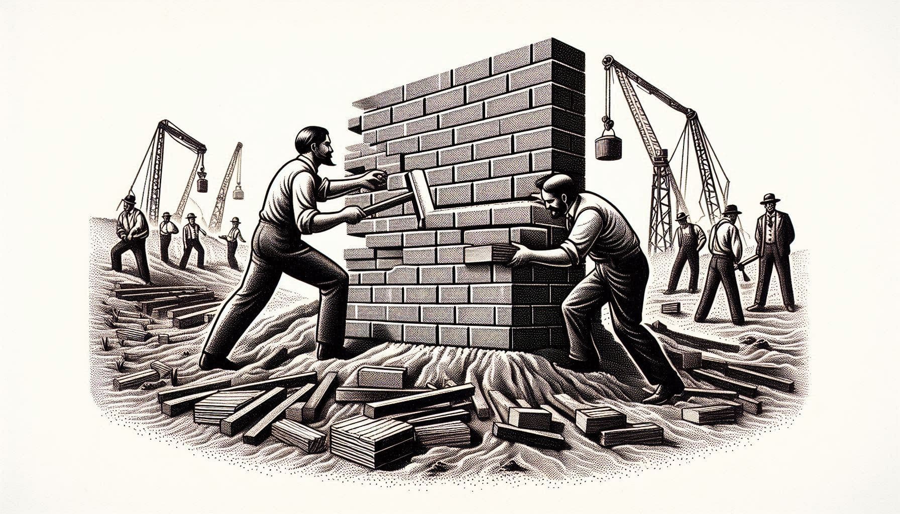 Laying the First Brick of the Foundation!